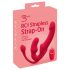 You2Toys Strapless - rihmata/rihmata kinnitatav kolmekordne vibraator (roosa)