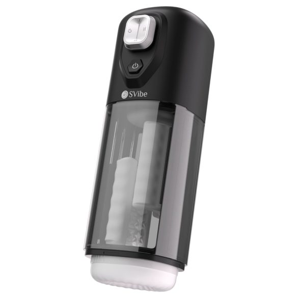 Snail Vibe Ikon Volt - automaatne masturbaator (must)