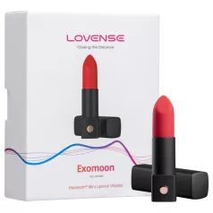 Lovense Exomoon - huulepulga kujuline minivibraator (must)