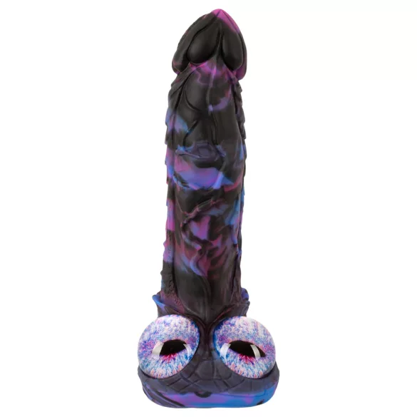 Beasty Cocks Firefly Fantasies - soojendusfunktsiooniga tõukav fantaasiavibraator (sinine) - 23,4 cm