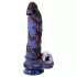 Beasty Cocks Firefly Fantasies - soojendusfunktsiooniga tõukav fantaasiavibraator (sinine) - 23,4 cm