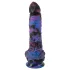 Beasty Cocks Firefly Fantasies - soojendusfunktsiooniga tõukav fantaasiavibraator (sinine) - 23,4 cm