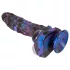 Beasty Cocks Firefly Fantasies - soojendusfunktsiooniga tõukav fantaasiavibraator (sinine) - 23,4 cm