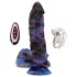 Beasty Cocks Firefly Fantasies - soojendusfunktsiooniga tõukav fantaasiavibraator (sinine) - 23,4 cm