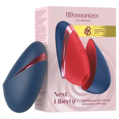   Womanizer Next Liberty - õhulainetega kliimaksstimulaator (sinine)