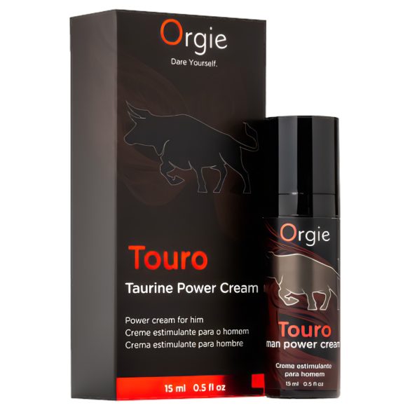 Orgie Touro Power - erektsiooni tõstev kreem (15 ml)