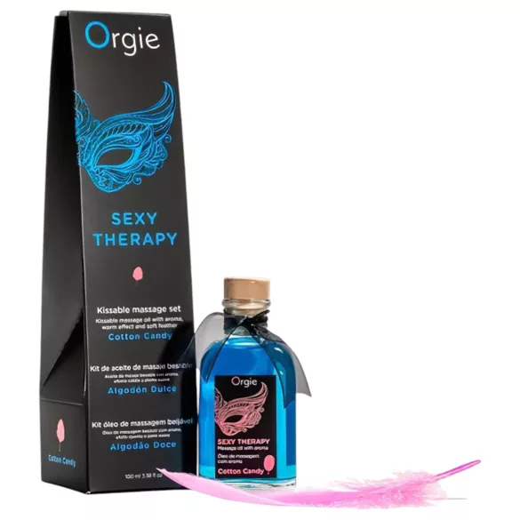 Orgie Sexy Therapy - massaažiõlide komplekt - suhkruvatt