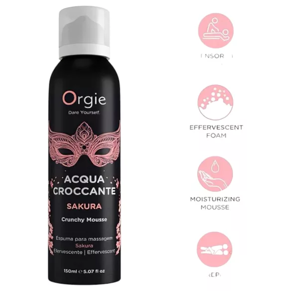 Orgie Acqua Croccante - massaaživahu - kirsiõis - 150 ml