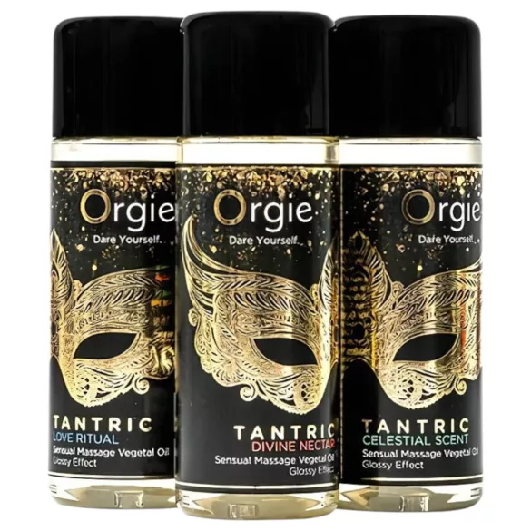Orgie Tantric - massaažiõlide komplekt - 3x30ml