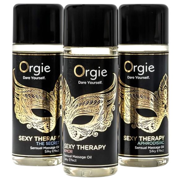 Orgie Sexy Therapy - massaažiõlide komplekt - sensuaalne - 3x30ml
