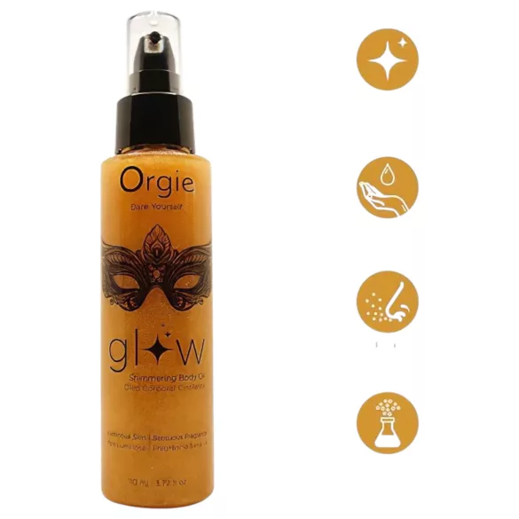 Orgie - sädelev kehahooldusõli - 110ml