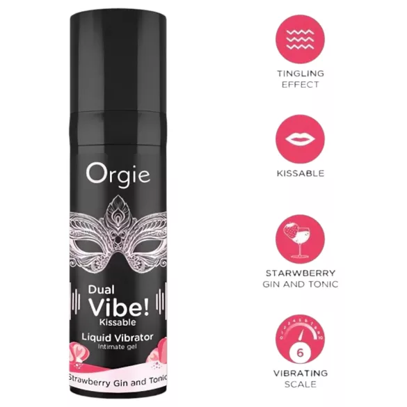 Orgie Bullet - mini vibraator komplekt - hall