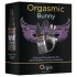 Orgie Orgasmic Bunny - vibreeriv erektsioonirõnga komplekt - must