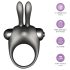 Orgie Orgasmic Bunny - vibraatorpeeniserõngaste komplekt (must)