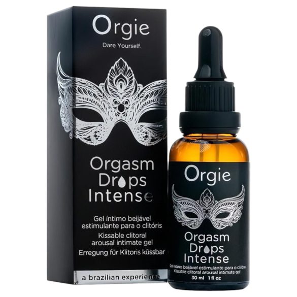 Orgie Orgasm Drops Intense - stimuleeriv intiimgeel naistele (30ml)