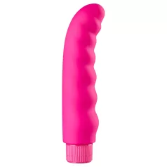 Baseks - laineline vibraator (roosa) - 16 cm