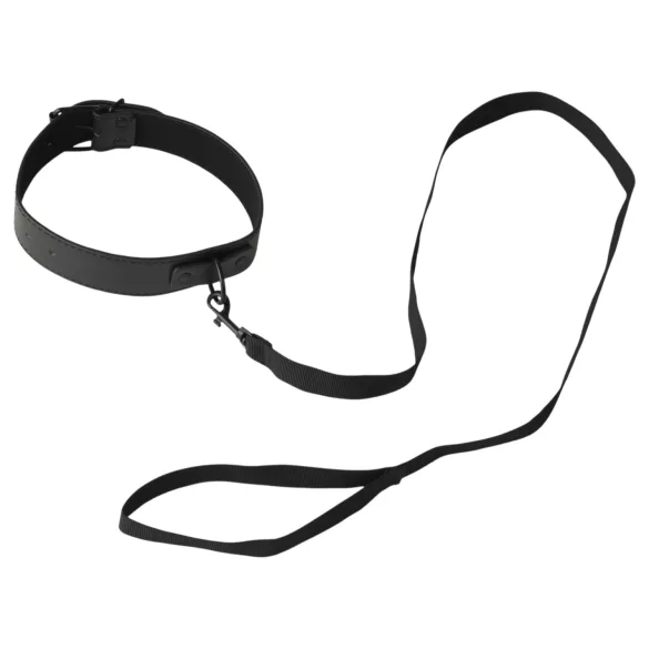 Baseks - sidumiskomplekt piitsa ja rinnanibu klambritega (must)