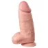Willie City - paks elutruu dildo (nahatooni) - 24,5 cm