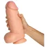 Willie City - paks elutruu dildo (nahatooni) - 24,5 cm