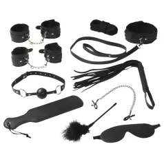 Baseks - pehme sidumiskomplekt algajatele (must) - 10 tk