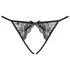 Obsessive Miamor - avatud võrgust pitsist stringid naistele - must - L/XL