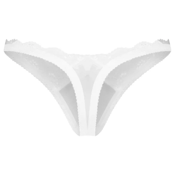 Obsessive Weddya - kaheosaline aluspesu komplekt (valge) - L/XL