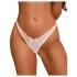 Obsessive Weddya - pitsiline string (valge) - L/XL