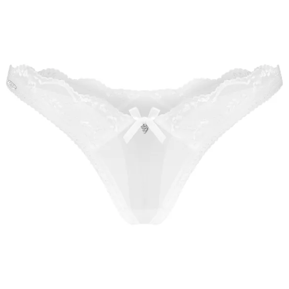 Obsessive Weddya - pitsiline string (valge) - L/XL