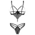 Obsessive Matildea - avatud body (must) - L/XL