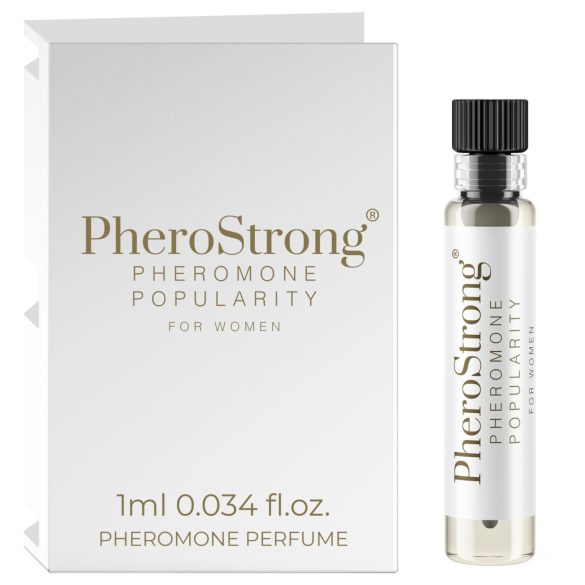 PheroStrong Populaarsus - feromoonparfüüm naistele (1 ml)