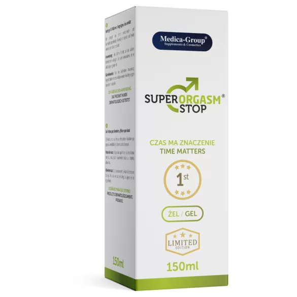 Super Orgasm Stop - erektsiooni kestuse kreem - 150ml