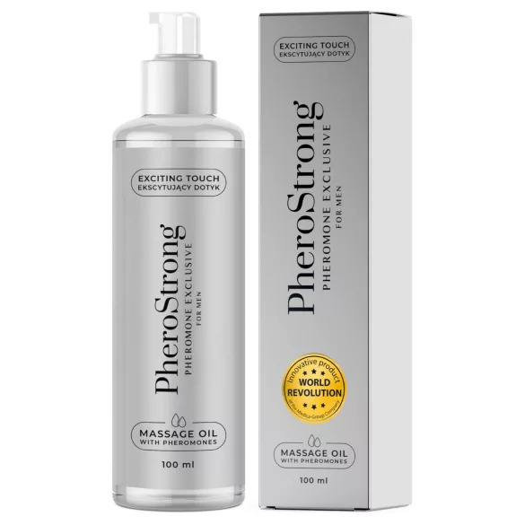 PheroStrong Exclusive - massaažiõli meestele - 100ml