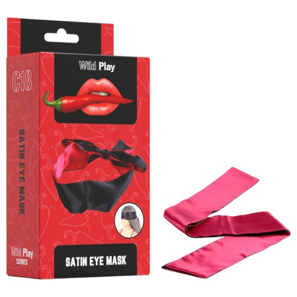 Wild Play - satiinist silmakate (must)