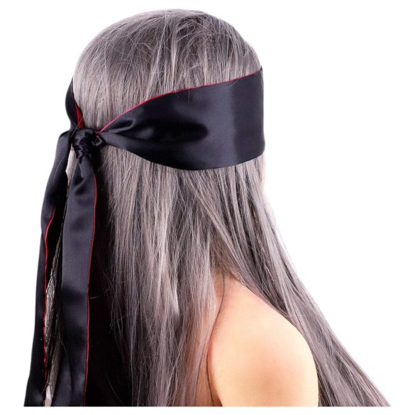 Wild Play - satiinist silmaklapp - must-roosa