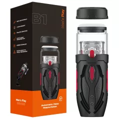 Men's Play - pöörlev masturbaator - must