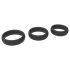 Men's Play - paks peeniserõnga komplekt - must (3tk)
