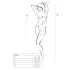 Passion BS025 - pikkade varrukatega minikleit - valge - S-L