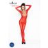 Passion BS031 - avatud catsuit - punane - S-L