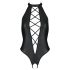 Passion Nancy - avatud ja rihmjadega body (must) - L/XL