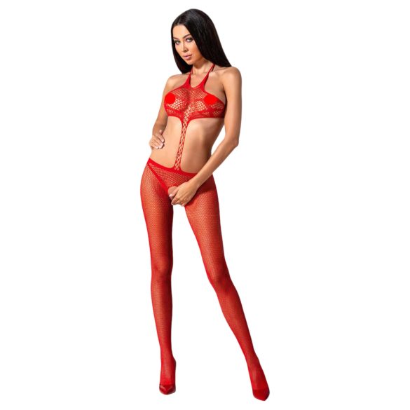 Passion BS080 - topklass jumpsuit - punane (S-L)