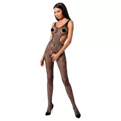 Passion BS085 - avatud võrkbodystocking - must - S-L