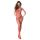 Passion BS102 - avatud silmkoeline kombinesoon (punane) - S-L