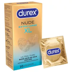 Durex Nude XL - eriti suur kondoom (10 tk)