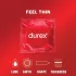 Durex Feel Thin - õhukesed kondoomid - naturaalne tunne - 2x12 tk