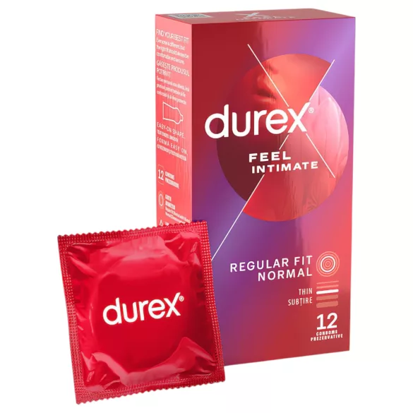 Durex Feel Intimate - õhukesed kondoomid - 2x12 tk pakend