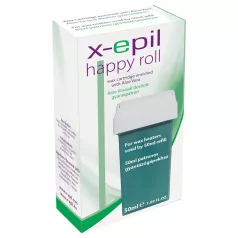   X-Epil Happy Roll - depilatsioonivaha padrun - aloe vera - 50ml