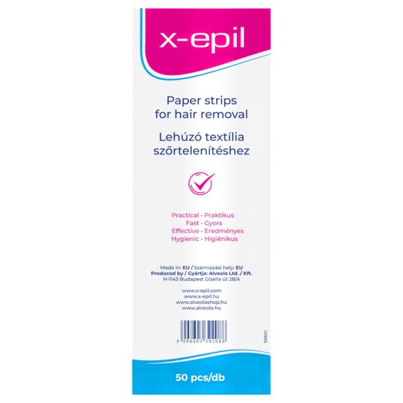 X-Epil - eemaldatavad tekstiilribad (50 tk)