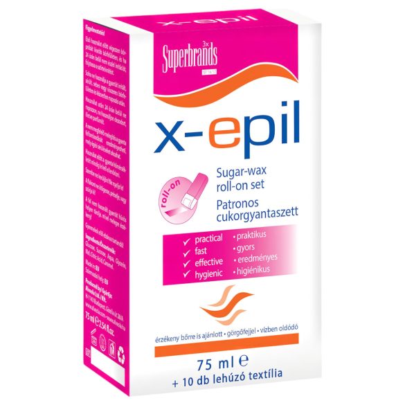 X-Epil - suhkruvaha padrunis komplekt