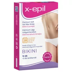 X-Epil - valmis vaharibad - bikiini ja kaenlaalune - 12 tk