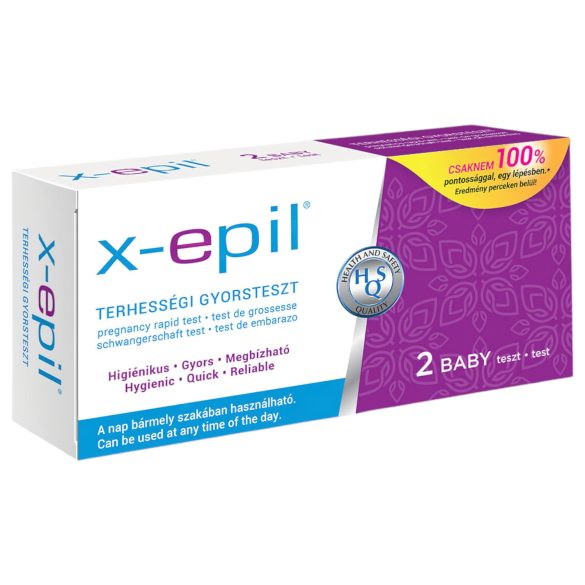 X-Epil - rasedustest - kiirtest - 2 tk